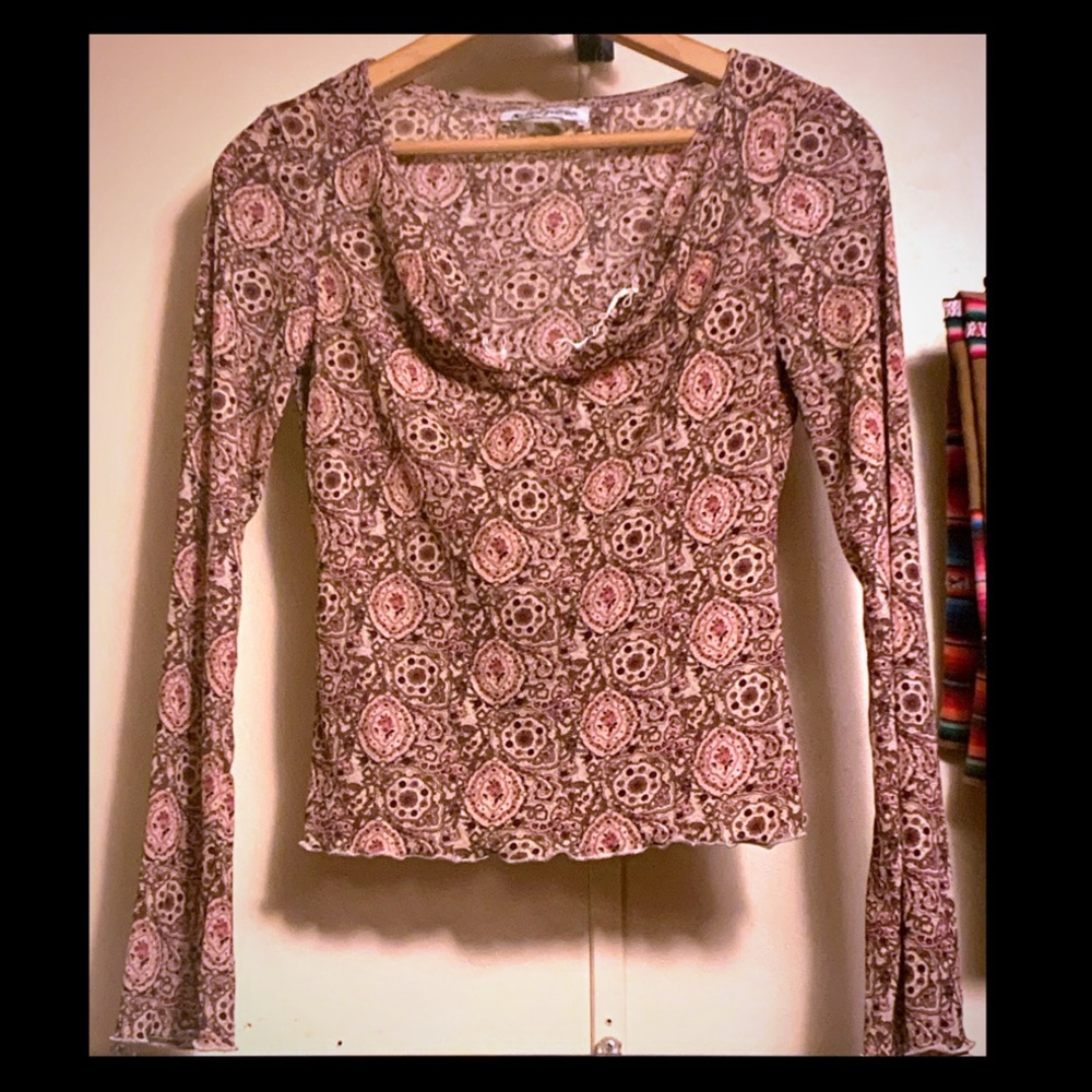 Long sleeve blouse